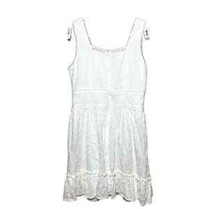 Altar’d State de Elegant White Lace Dress